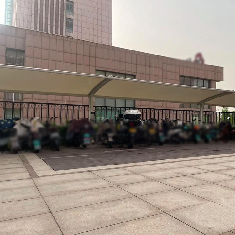 固阳县膜结构电动车棚