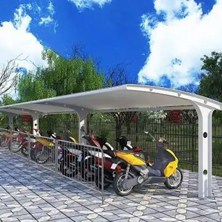 固阳县膜结构电动车棚